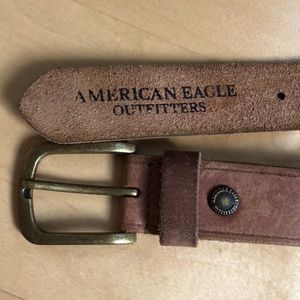 American eagle 30 inch leather belt